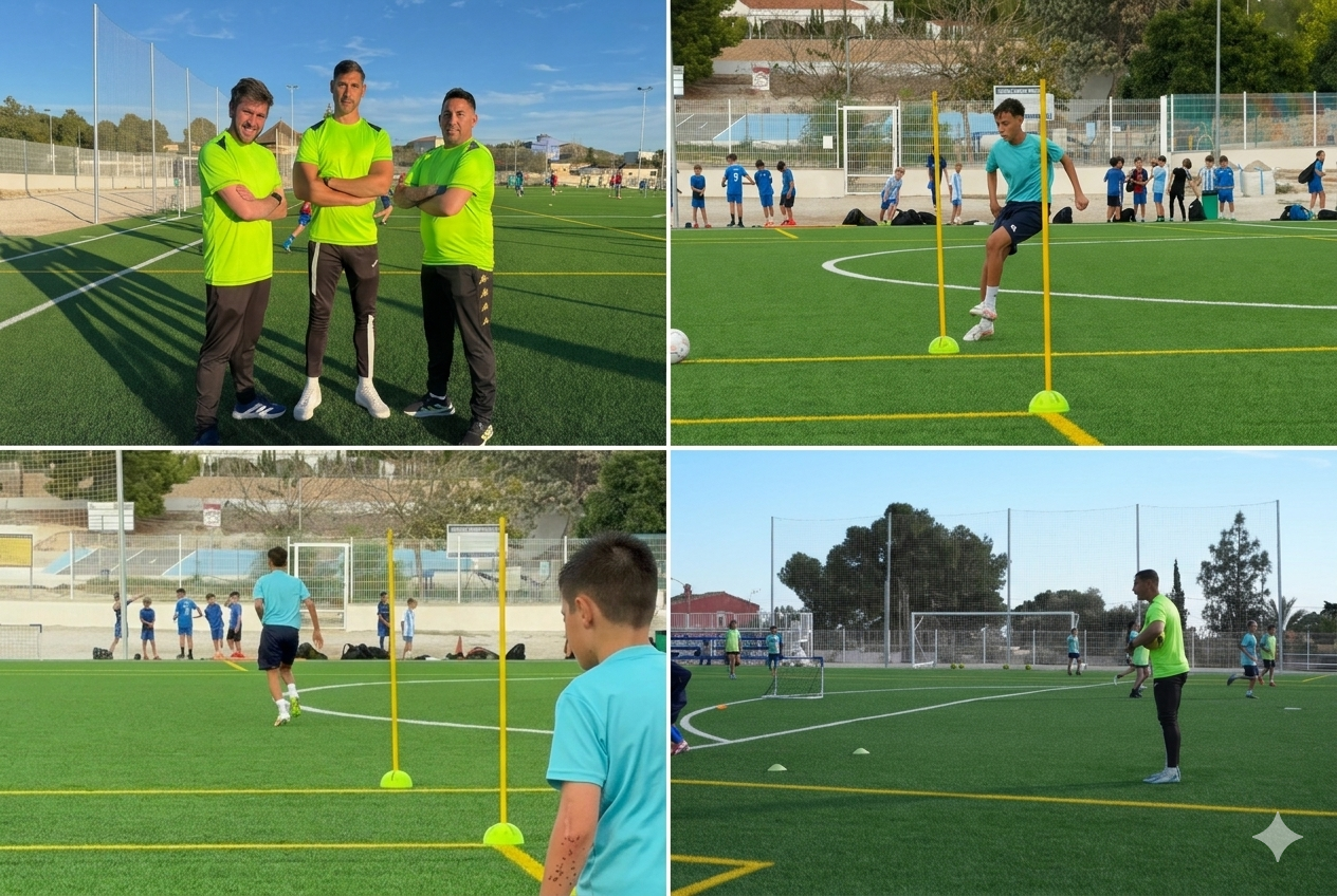 Treino em Alicante, Espanha